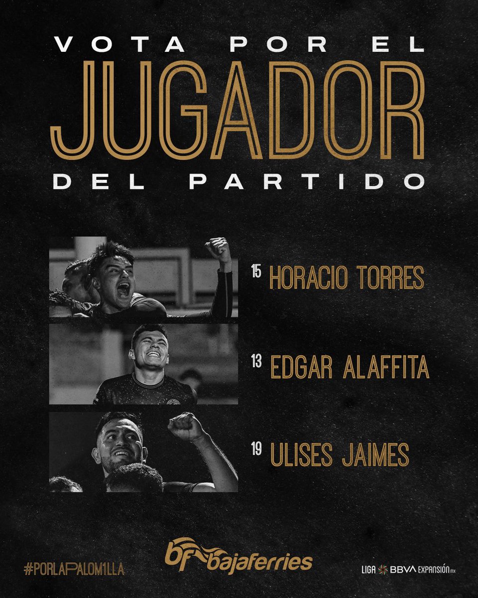 atleticolapaz's tweet photo. ⛴️ | @bajaferries presenta: El MVP de la ida de los Cuartos de Final. 

El triunfo fue paceño, pintamos de 🟠⚫️ la ida de los cuartos de final, ahora ustedes eligen ¿Quién fue el MVP del encuentro?

Vota abajo 👇

#PorLaPalom1lla https://t.co/shlMndw7nP