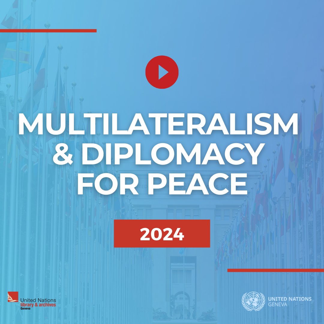 During our recent @UNOGLibrary event 'Impulse for Multilateralism', students from @sciencespo, @GVAGrad & @GSI_UNIGE recorded some questions for @UN_Valovaya.

On #MultilateralismDay the @UNGeneva Director-General replied. 

Watch her reflections here➡️bit.ly/3w6qXLu
1/3