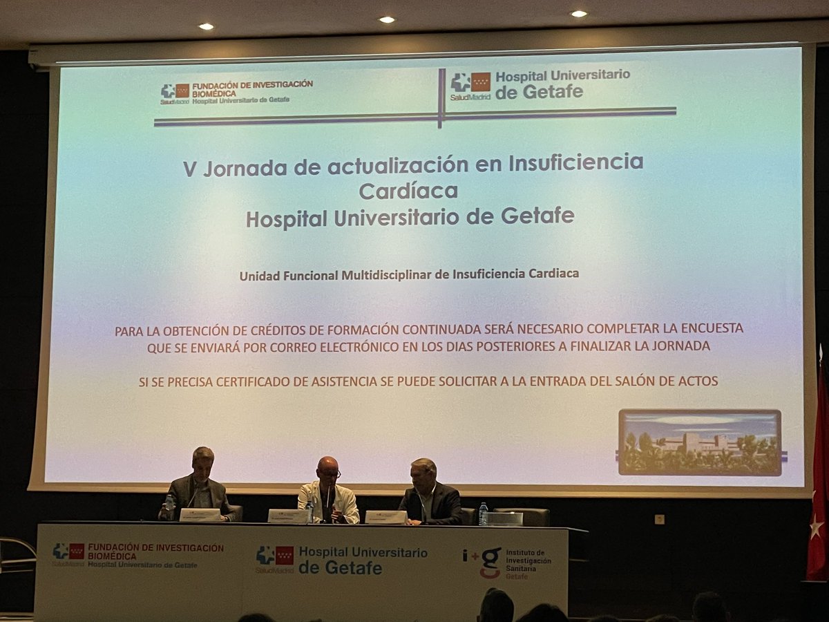 cardiologia_HUG's tweet photo. Fin de la V Jornada de actualización
Insuficiencia Cardíac del #HUG. Gracias q los ponentes, moderadores y asistentes! https://t.co/ixjhXaY9AH