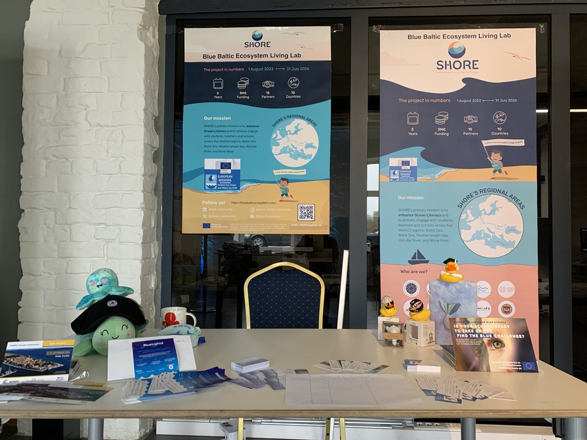 #Horizon sister projects #SHORE #ProBleu #BlueLightS and EU #BlueSchoolsNetwork represented at the Blue Mission Banos 2nd Mission Agenda in Riga, 25-26 April
