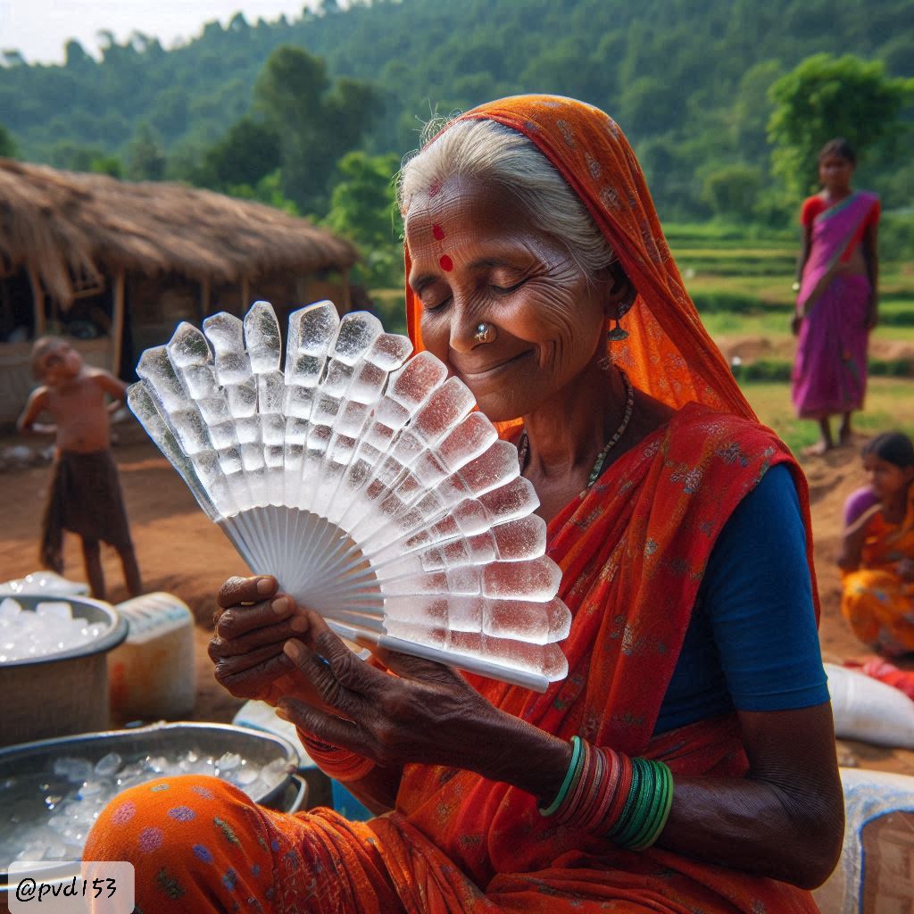"Icy Beats in Indian Village Life! 🎶❄️ "The Images are made from Ai🤖#ai #summer #village #india #digitalart #art #conceptart #bing #MidjourneyAI <a href="/anandmahindra/">anand mahindra</a> <a href="/BJP4India/">BJP</a> <a href="/Marketing/">Marketing</a> #earthquake #Binance #PuregoldxBINI #justiceformaryam #FATEPLUS_IN_ANAHEIM #PerfectMatchXtra
