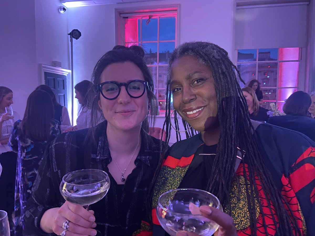 Epoque_Press's tweet photo. What an amazing evening we had at the celebration of the @WomensPrize for fiction. 

An inspiring event, honouring great literature and a superb shortlist.

Great speeches from @katemosse &amp; Monica Ali, and lovely to catch up with @EffieBlack77 @pamwillwrite and @SavidgeReads https://t.co/lR3uWSKlJL