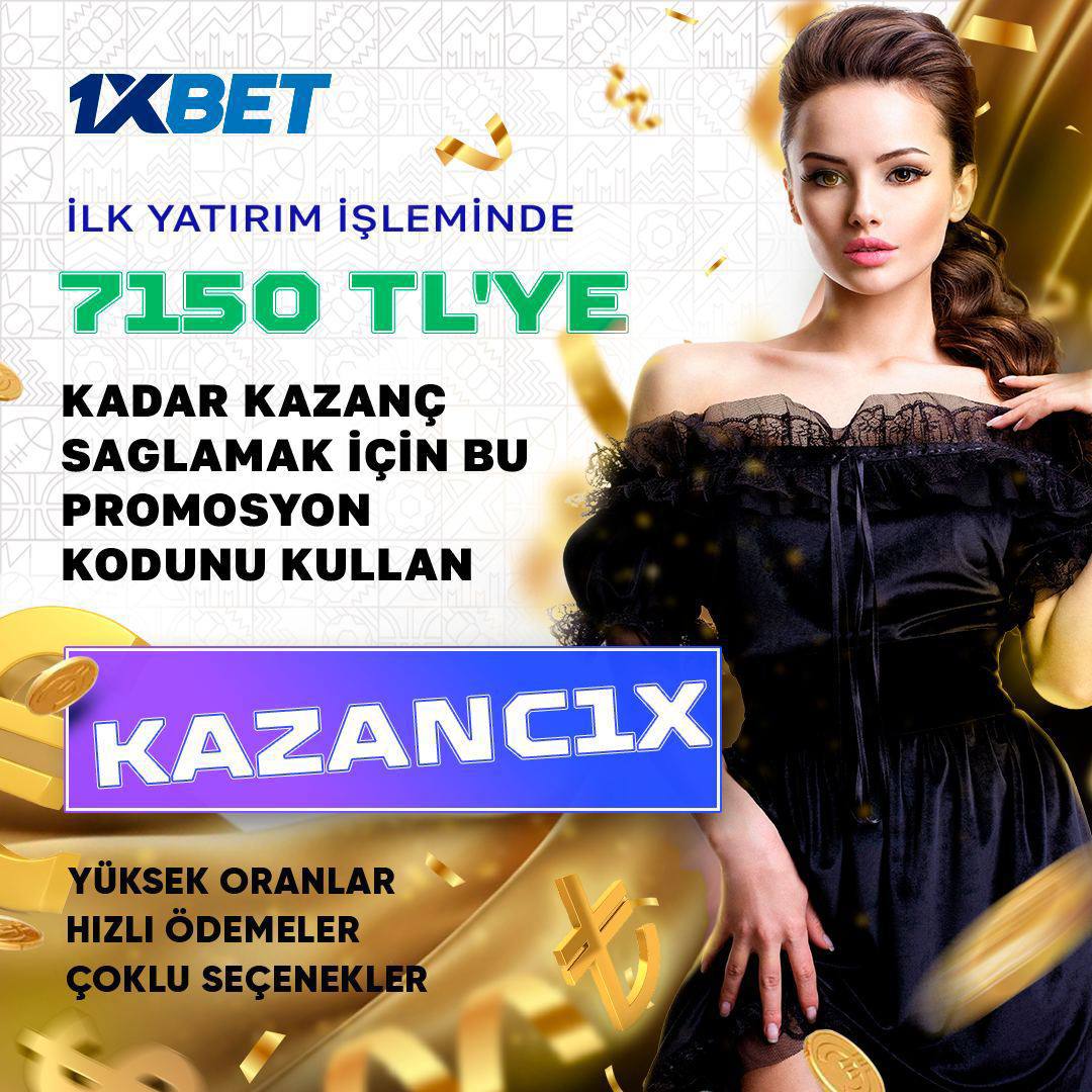 🔥 1xBet'te en iyi oranlarla bahis yap ⭐️ 7150 TL’ye kadar kazan ⭐️ Promosyon kodu 👉👉👉 KAZANC1X Buradan kaydol ⬇️⬇️⬇️ tapxlink.com/kazanc1x_tw