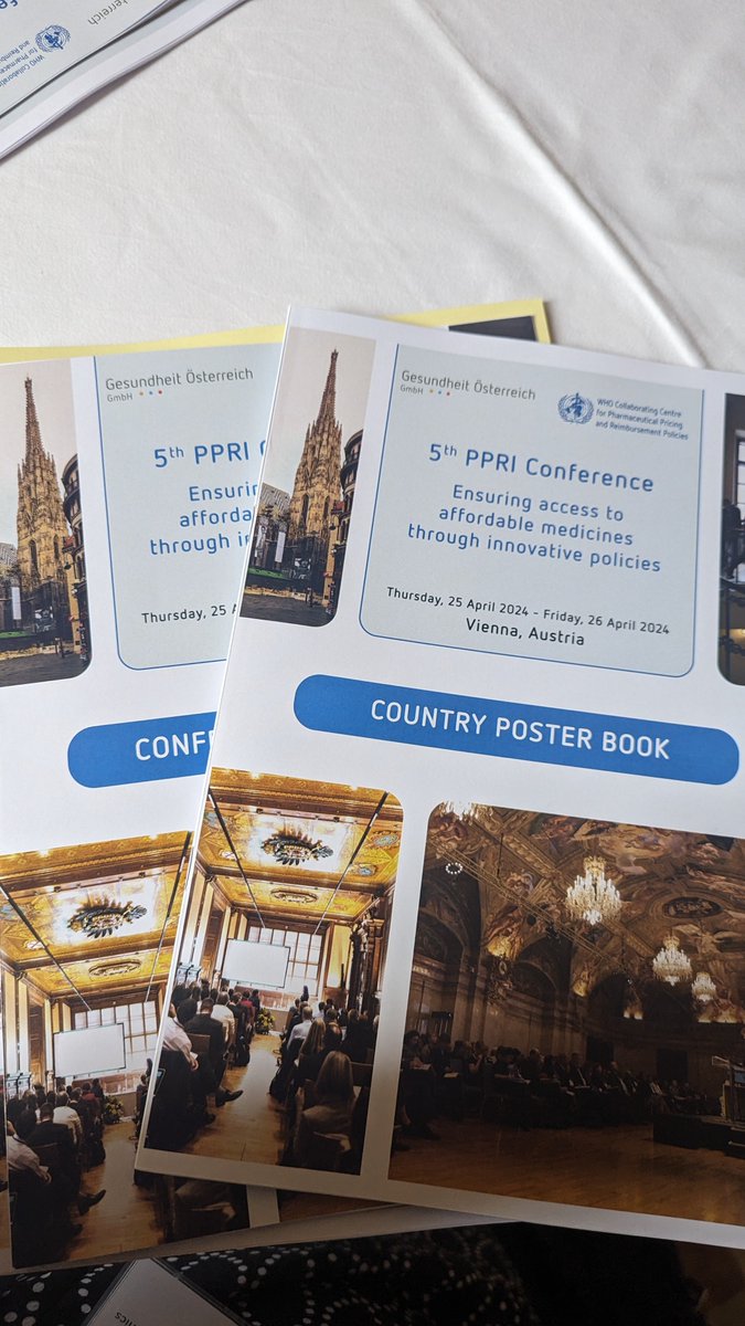 Excited to be in beautiful Vienna for 5th PPRI conference. Looking forward to hearing how we can ensure access to affordable medicines & the frameworks implemented elsewhere. We will be presenting a poster on reimbursement of medicines in 🇮🇪 tomorrow. @leatl4 @INFO_NCPE