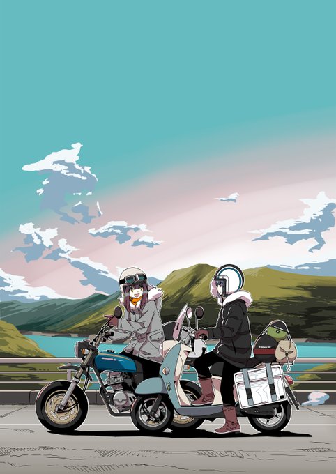 「long hair motorcycle」 illustration images(Latest)