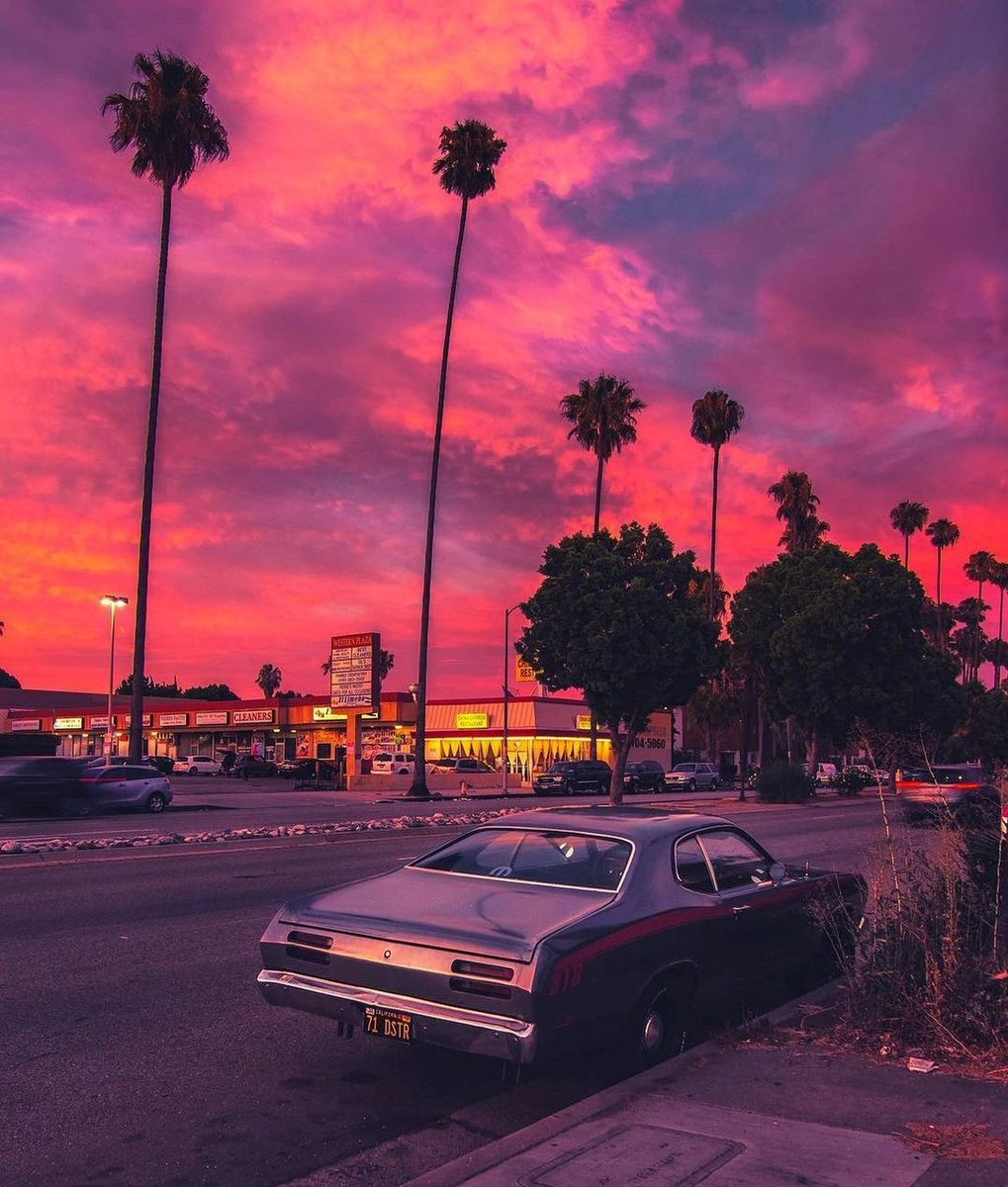 What West Coast song are you riding to with this sunset?
