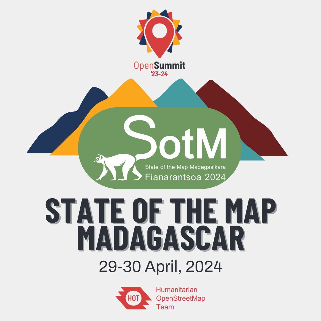 Who else is preparing for next week's OpenSummit '23-24 event with @OSM_Mg? We're eager to learn about the conversations that will come up during the State of the Map, Madagascar! Learn more about the meeting: buff.ly/3UkvQca and about OpenSummit: buff.ly/3xgfkSw