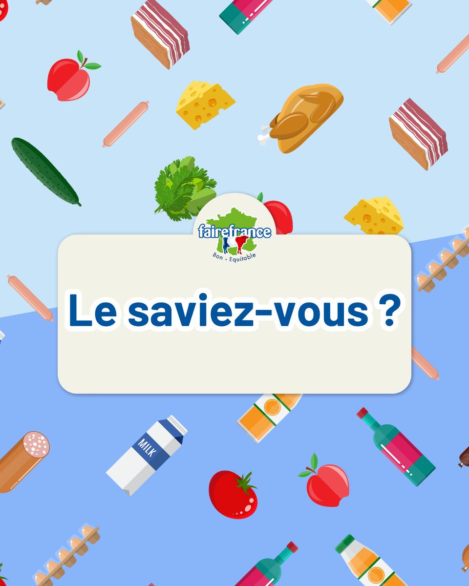 Fairefrance's tweet photo. Le saviez-vous ? Chaque choix que vous faites en rayon a un impact direct sur l'avenir de nos agriculteurs.

En privilégiant les produits issus de l'agriculture locale et équitable, vous contribuez à soutenir nos producteurs et à préserver nos terres. 🌱💪 https://t.co/TZMxQtKIjn