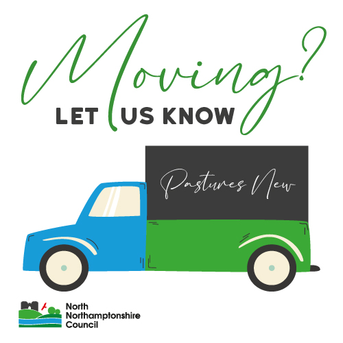 Moving in, out or around North Northamptonshire? Let us know and we can update your records ow.ly/zp7550QcO7F