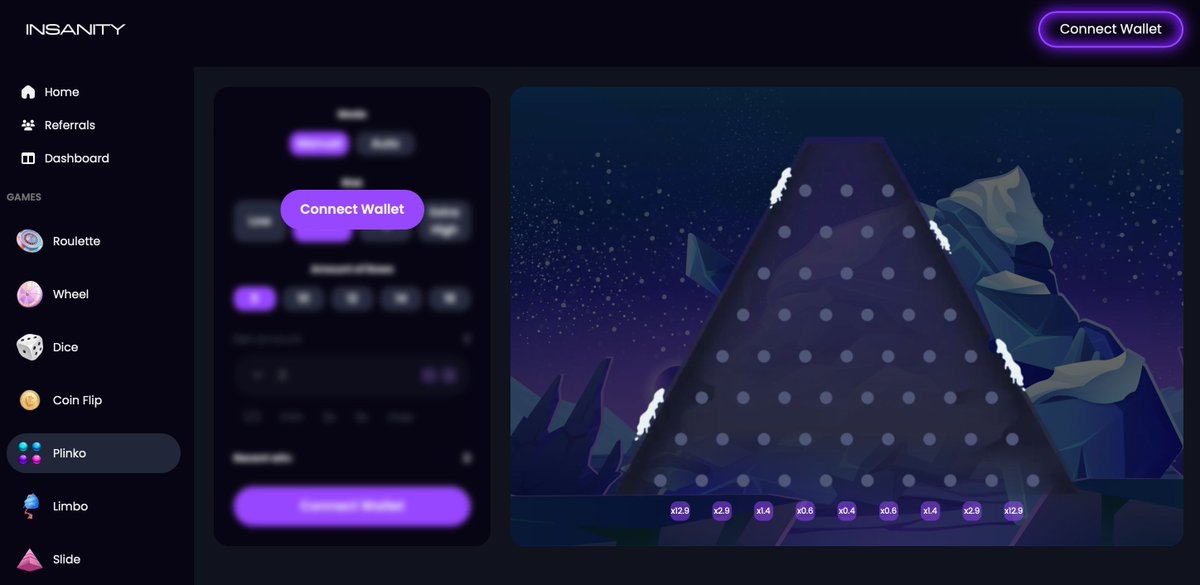 InsanityBets's tweet photo. Liked the first look? Here's a look at IBET's Plinko - always a fan favourite !!
#casino #cryptocasino #casinofi #crypto #presale #gamblefi #gamefi #bestcrypto #altcoin #ibet https://t.co/zoFKLaIjTE