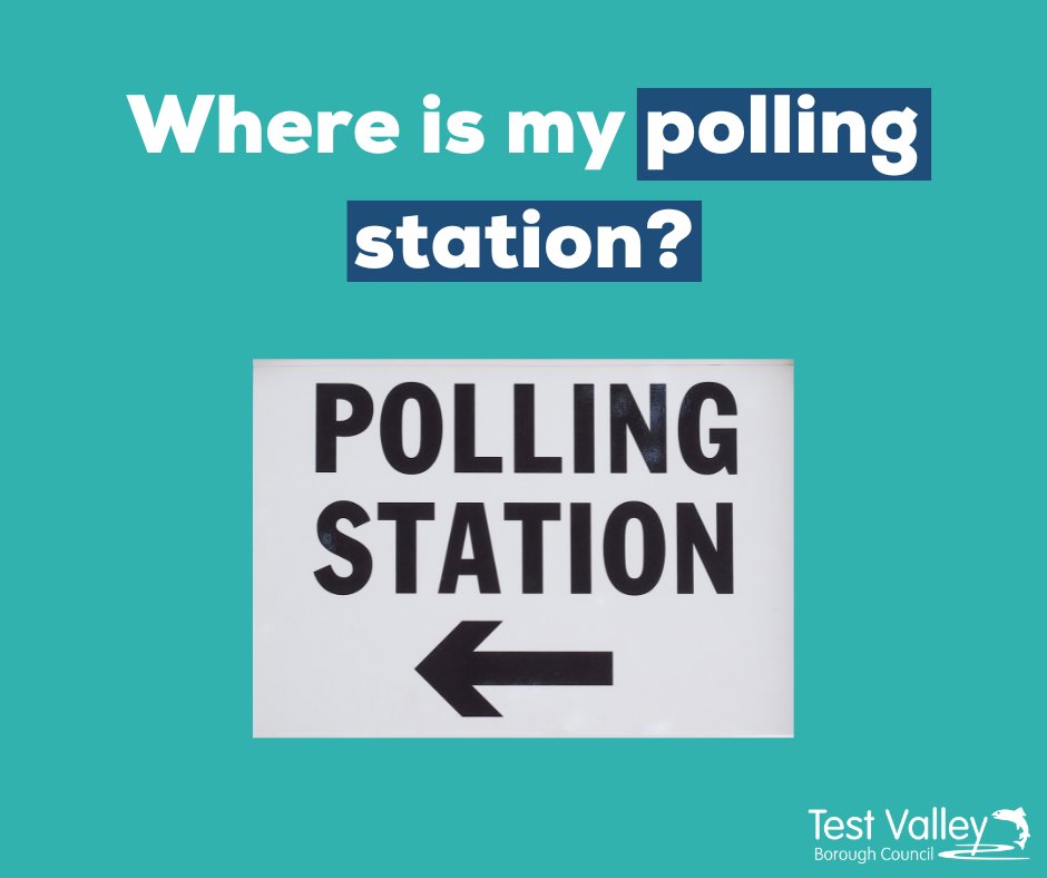 There is just one week to go until polling stations open for the Police and Crime Commissioner elections in Hampshire✅ The location of your polling station is written on your poll card, or you can check by using the postcode checker at testvalley.gov.uk/votinginelecti… 📍