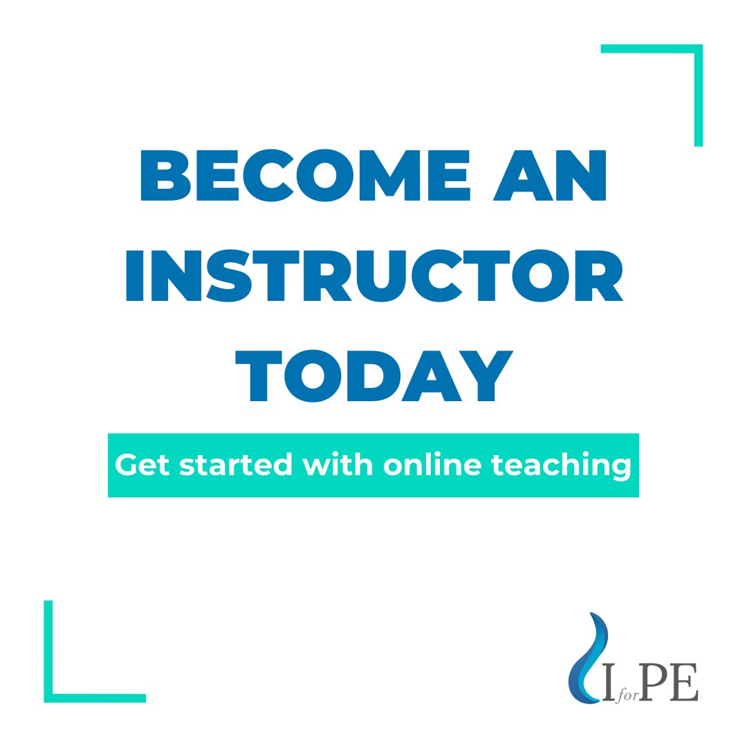 👋Hello professionals! Are you an #expert in your field with a passion to #educate?

Become an instructor for #IforPE to:

✅ Build your personal brand
✅ Create new career opportunities
✅ Earn passive income 

Get started now ➡️ iforpe.com/teach
#onlineteaching