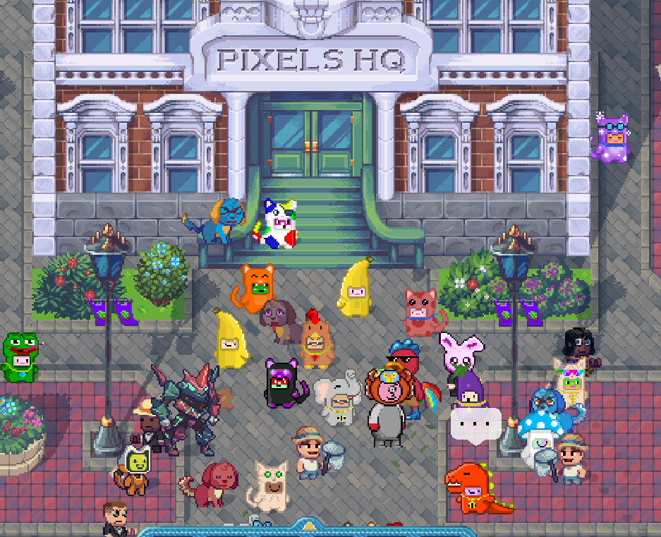 PixelCatGuy's tweet image. GM, Gang! Appreciate everyone's continued support. The community is amazing! Thank you all, The Chibis are still gathering in world  1🌞🙌 

#Grateful #CommunityLove #PixelsOnline