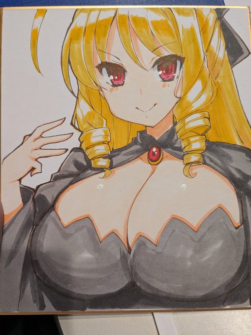 ちなみにマーカー塗り版もあります 