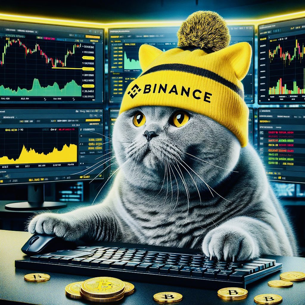KidcatMeme's tweet photo. Binance loves cat memes 💕💕 https://t.co/ks0eFFQLoY