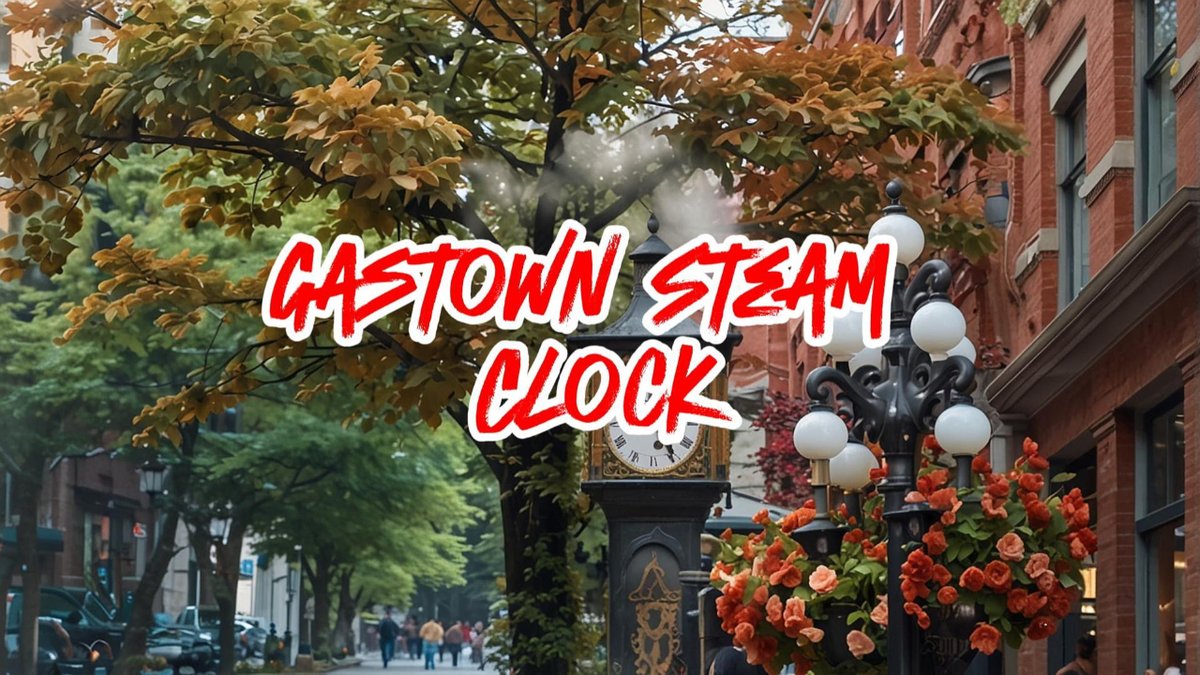 Gastown Steam Clock #gastownsteamclock $gastown #steamclock #songsvancouvercanadatravel #vancouver #thingstodovancouver #thingstodo #vancouverbc #bc #travel #song #songs #lyrics
youtu.be/eoUo13oXl7c