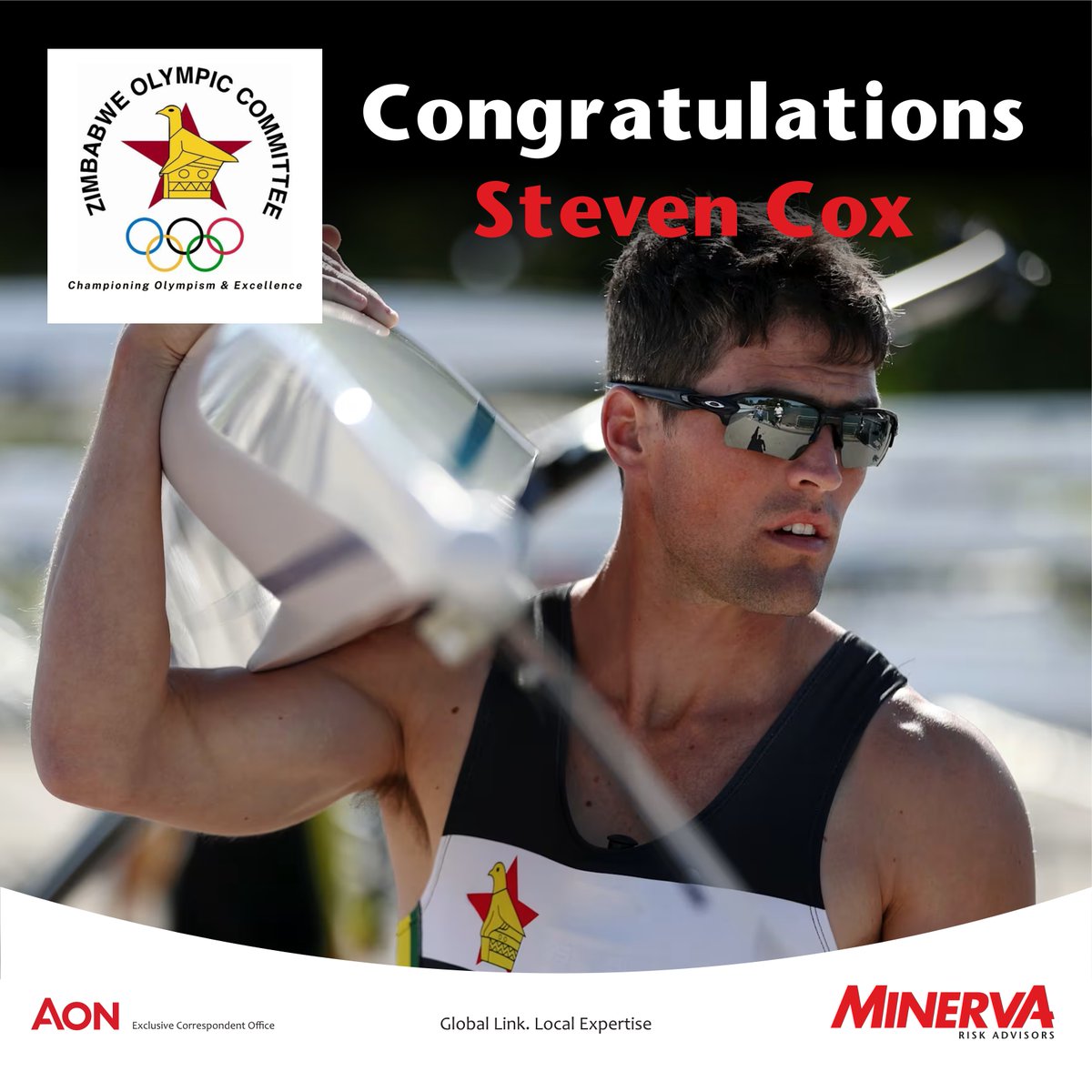 Congratulations to our Olympic qualifiers for Paris 2024!

Isaac Mpofu for the marathon and Steven Cox for rowing. We wish you the best of luck!

Minerva is the proud travel insurance partner for the Zimbabwean Olympic Team.

#TeamZimbabwe
#Paris2024
#Olympics2024
#Zimsport…