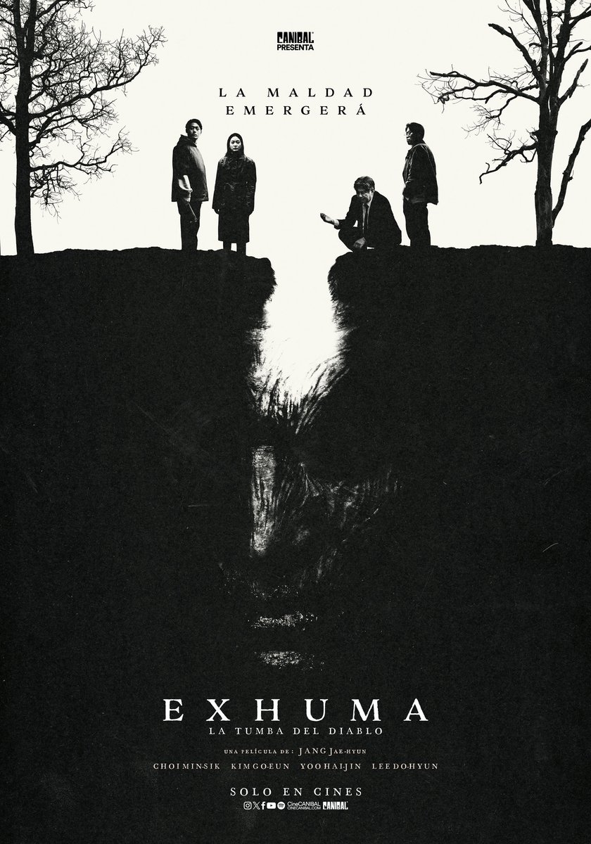 No busques debajo de la tierra. #Exhuma La tumba del diablo Próximamente, solo en cines.