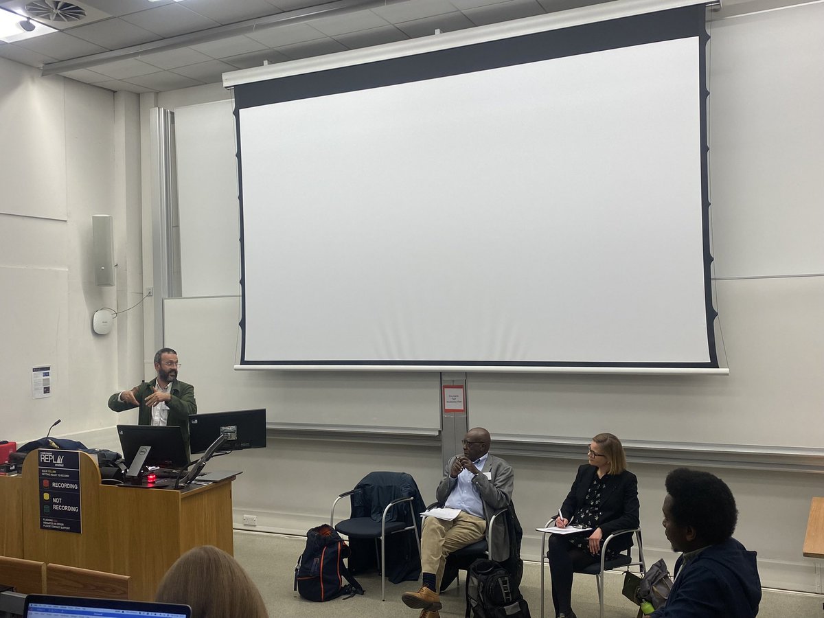 What a privilege to have been part of @africanstudies #conference at Uni of #Edinburgh! Packed days of discussions & meeting colleagues! An honour to present alongside @waltkilroy under @GerhardAnders’s keen insights. 👏🏻👏🏻 to @MagDwyer & Akin Iwilade’s stellar organisation!