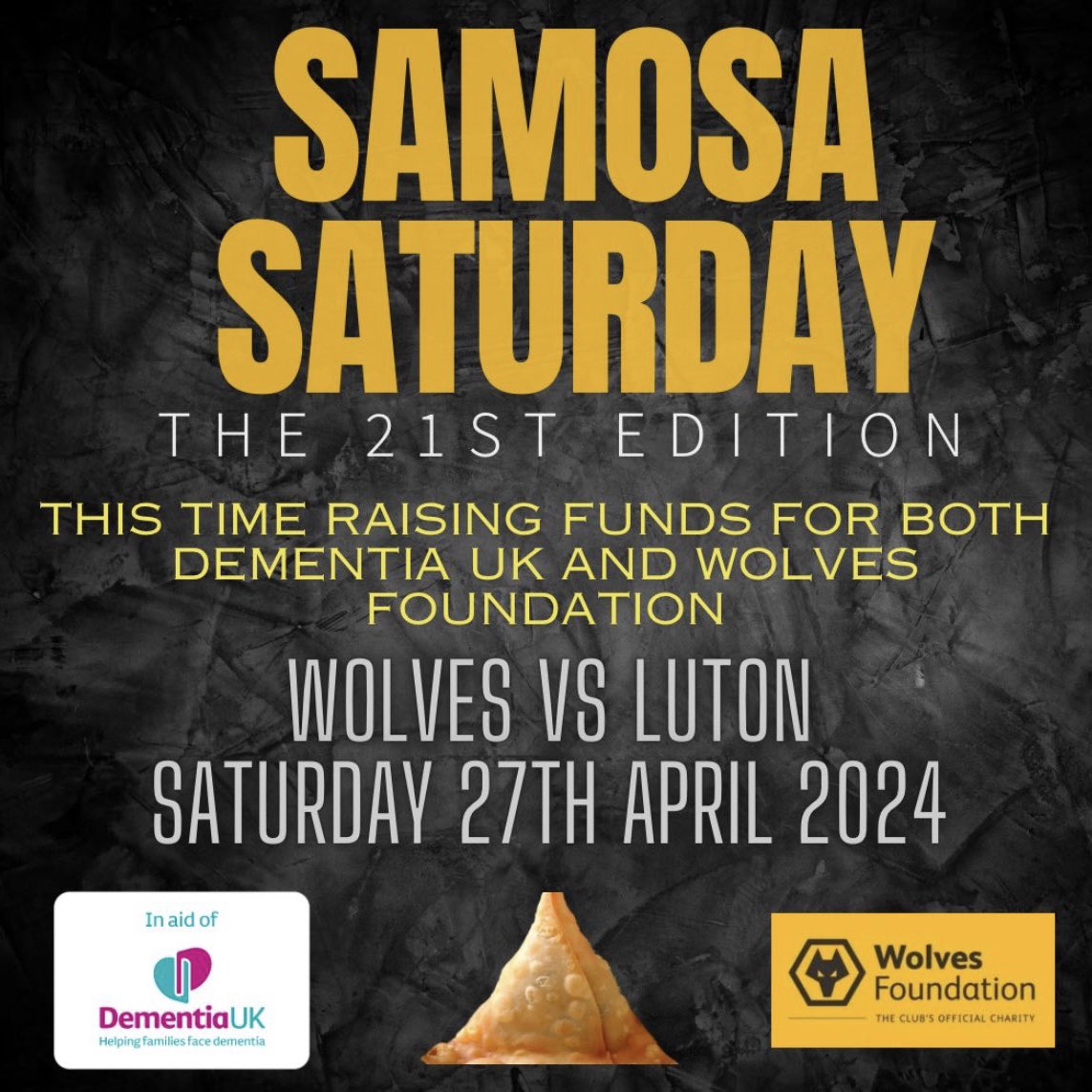 Last Saturday, @pedalsingh ran the London marathon. You can hear all about it on Wolverhampton Mornings with @Chris_WCR at around 10:30am today, as part of @1018wcrfm's efforts to raise awareness on dementia. And don't forget, Manny and co host Samosa Saturday 21 this Saturday!