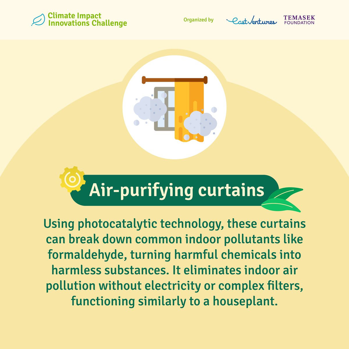 How technologies could dramatically change how we interact with our environment?

Let's explore
Hempcrete: Carbon sink that turns your home carbon-negative.
Solar paint: Turning paint into a power generator.
Air-purifying curtains: A natural air purifier that doesn't need plugs.