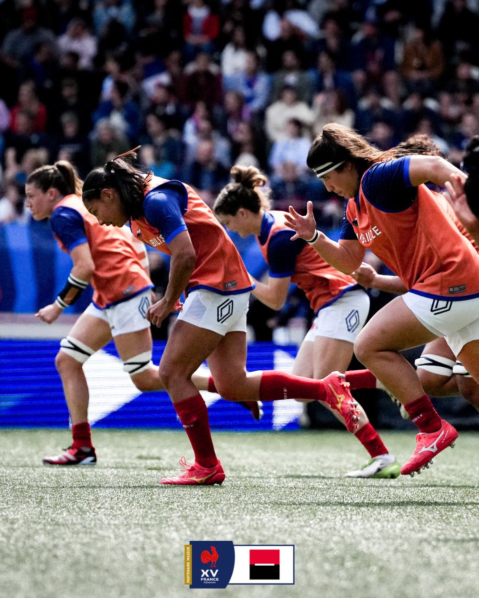 Dernière ligne droite, l’heure de vérité : 🇫🇷⚔️🏴󠁧󠁢󠁥󠁮󠁧󠁿 un Crunch pour une victoire dans le Tournoi ! #WomensSixNations #FRAANG #XVdeFrance