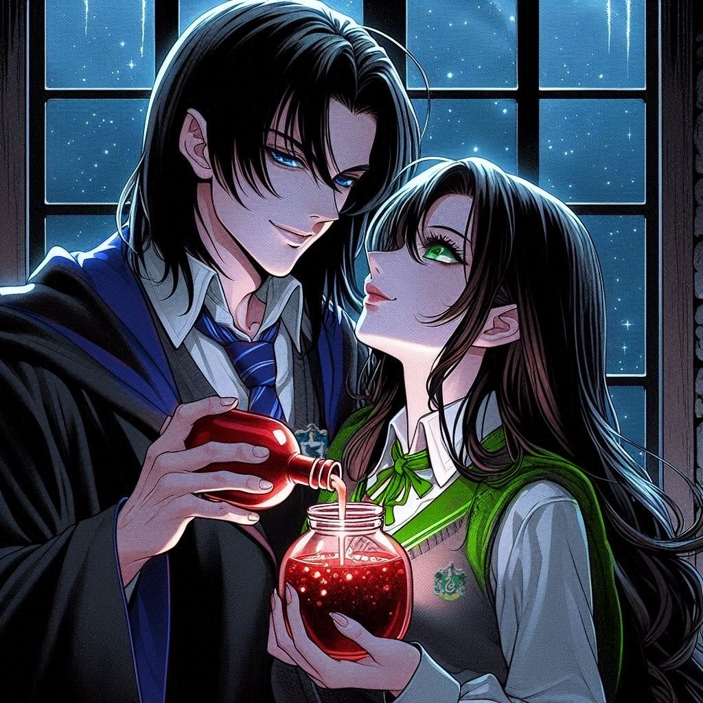 afriasramirez6's tweet photo. 17: Amortentia (Love potion) 
Adri: That?
17: Love me or I will make you love me
Adri: You are crazy 17 
17:Desperate love...

#HarryPotter #slythering #ravenclaw #Amortentia #adrixlapis #Ocxcanon #androide17 #DragonBallZ #ocart #esposadeandroide17 https://t.co/mkkpBjktK6