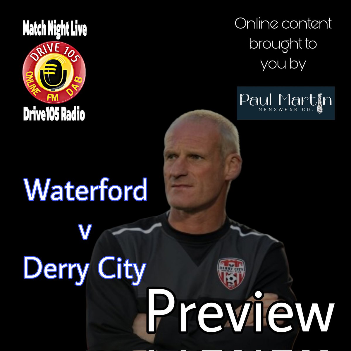 We hear the latest news from Derry City as they prepare for Friday nights game away to Waterford (live on Drive105) audioboom.com/posts/8495734-…