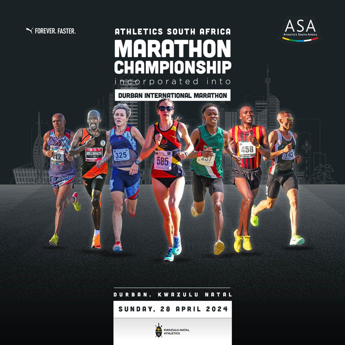 Some of South Africa's most accomplished long-distance runners will converge on Durban for the ASA Marathon Championships on Sunday. We look forward to fast times and great racing 🔥
