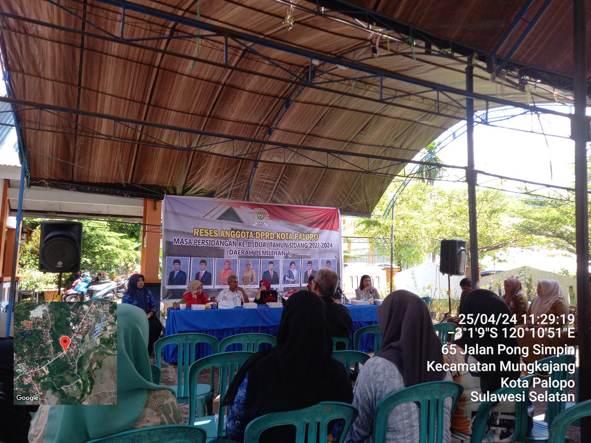 IkraRYasmin's tweet photo. Kamis 25/4, Mengikuti reses anggota Dprd Kota Palopo #luhlapor #GiatLuhkanSatminkalMaros @bppsdm_kp @pusluh_bppsdm @BRPBAP3_Maros https://t.co/xz0omm2gkK
