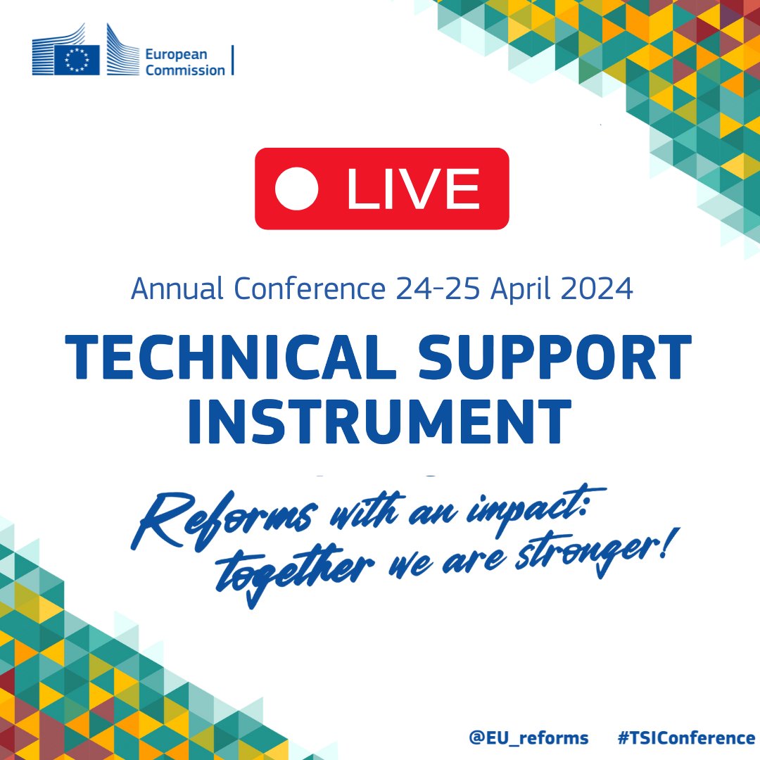 ⚡️The SECOND DAY of the TSI Annual Conference is starting at 9:30! #TSIConference #StrongerTogether 📌 Get your coffee ready and watch the livestreaming 👉europa.eu/!QVTVM3