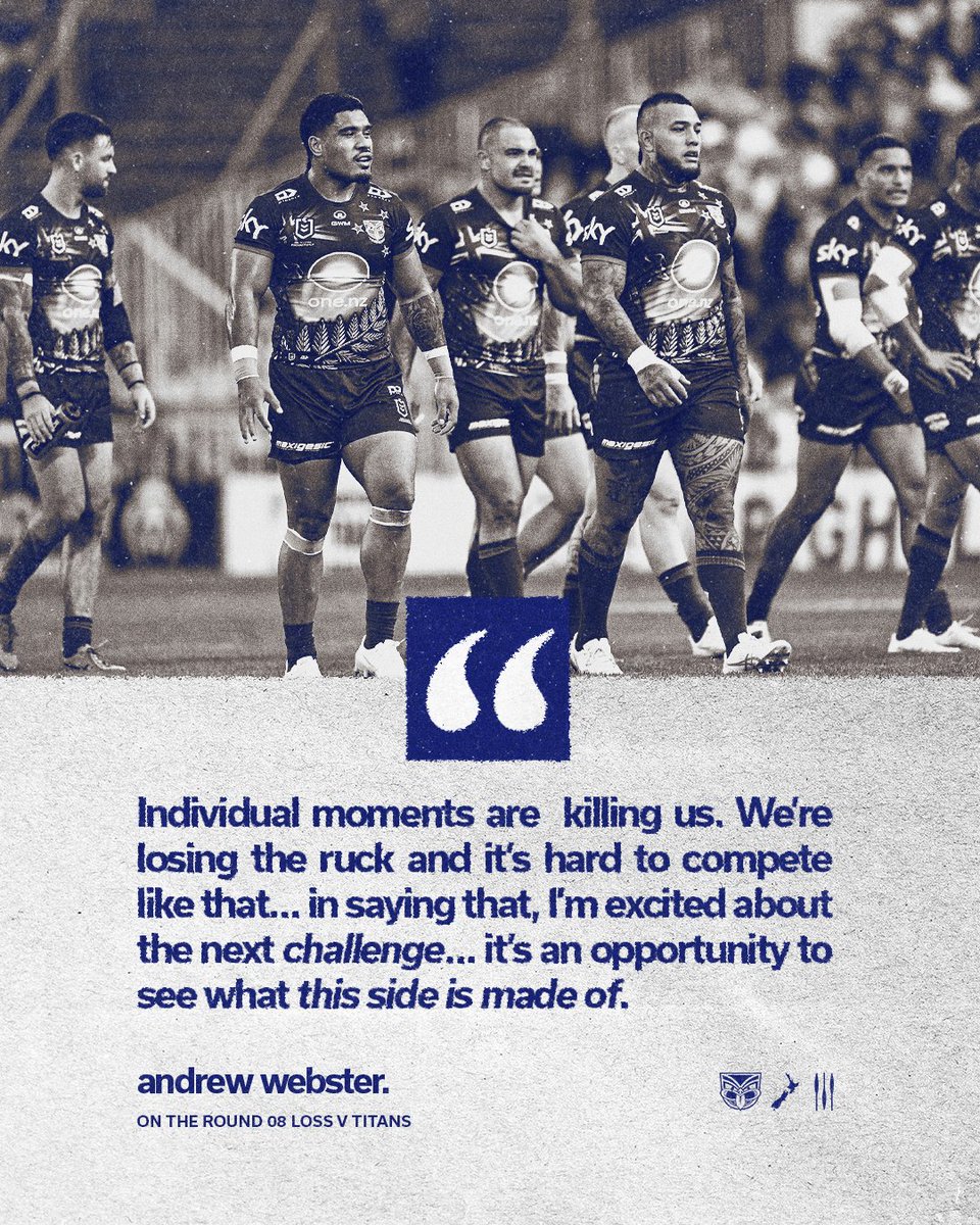 One NZ Warriors tweet media