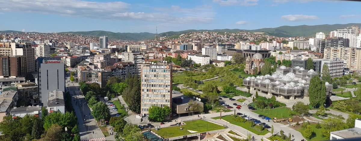 Pristina. Great to be back. #Kosovo