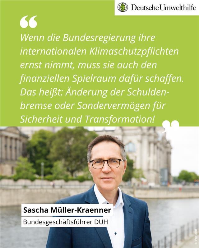 Petersberger #Klimadialog: Wir fordern klares Bekenntnis vom @Bundeskanzler zur dt. Klimafinanzierung! 6 Mrd. jährlich reichen nicht aus. Investitionen in wirtschaftliche Transformation, Klimaanpassung & Renaturierung sind auch angelegt für nationale & internationale Sicherheit!