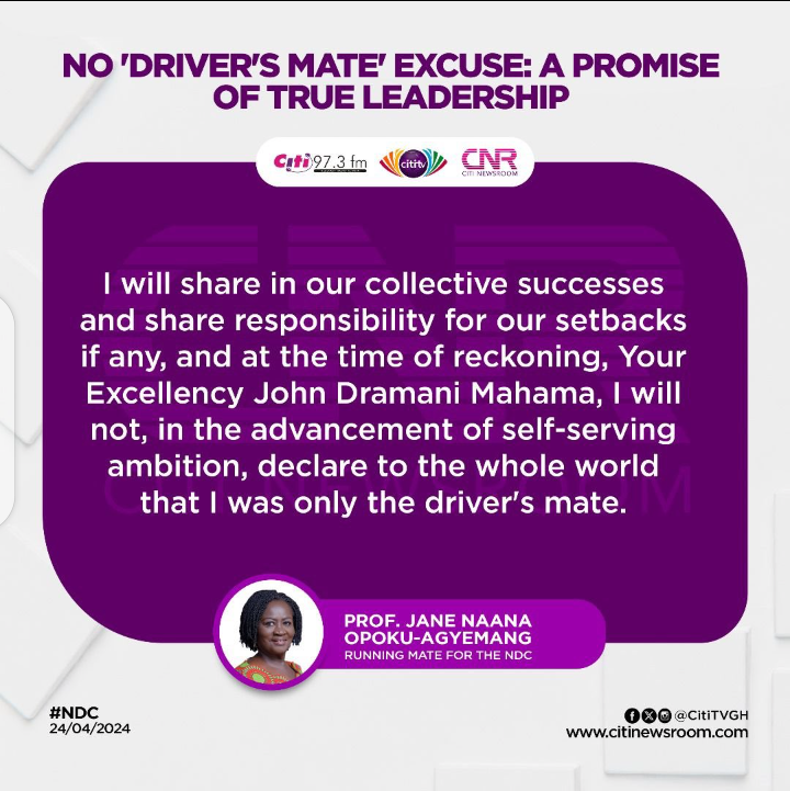 A mark of a true leader @OpokuProf @Ndcpidgintweets @ndccommbureau @ndc #JohnAndJane2024