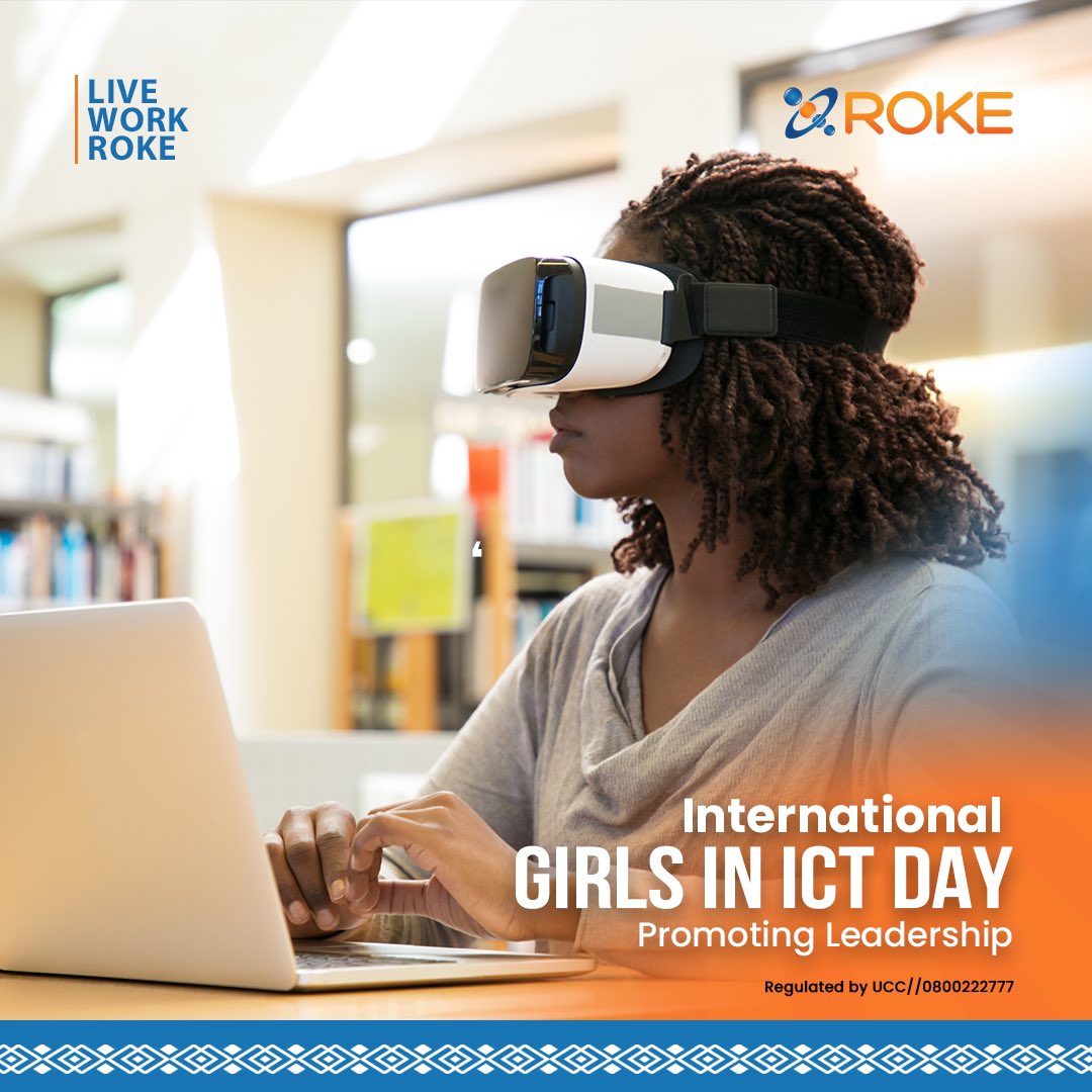 Happy International Girls in ICT Day from everyone at Roke Telkom! 😃 Let's come together to empower girls with fair tech access and build a nurturing environment that encourages deep digital connections. #LiveWorkRoke #WomenInICT