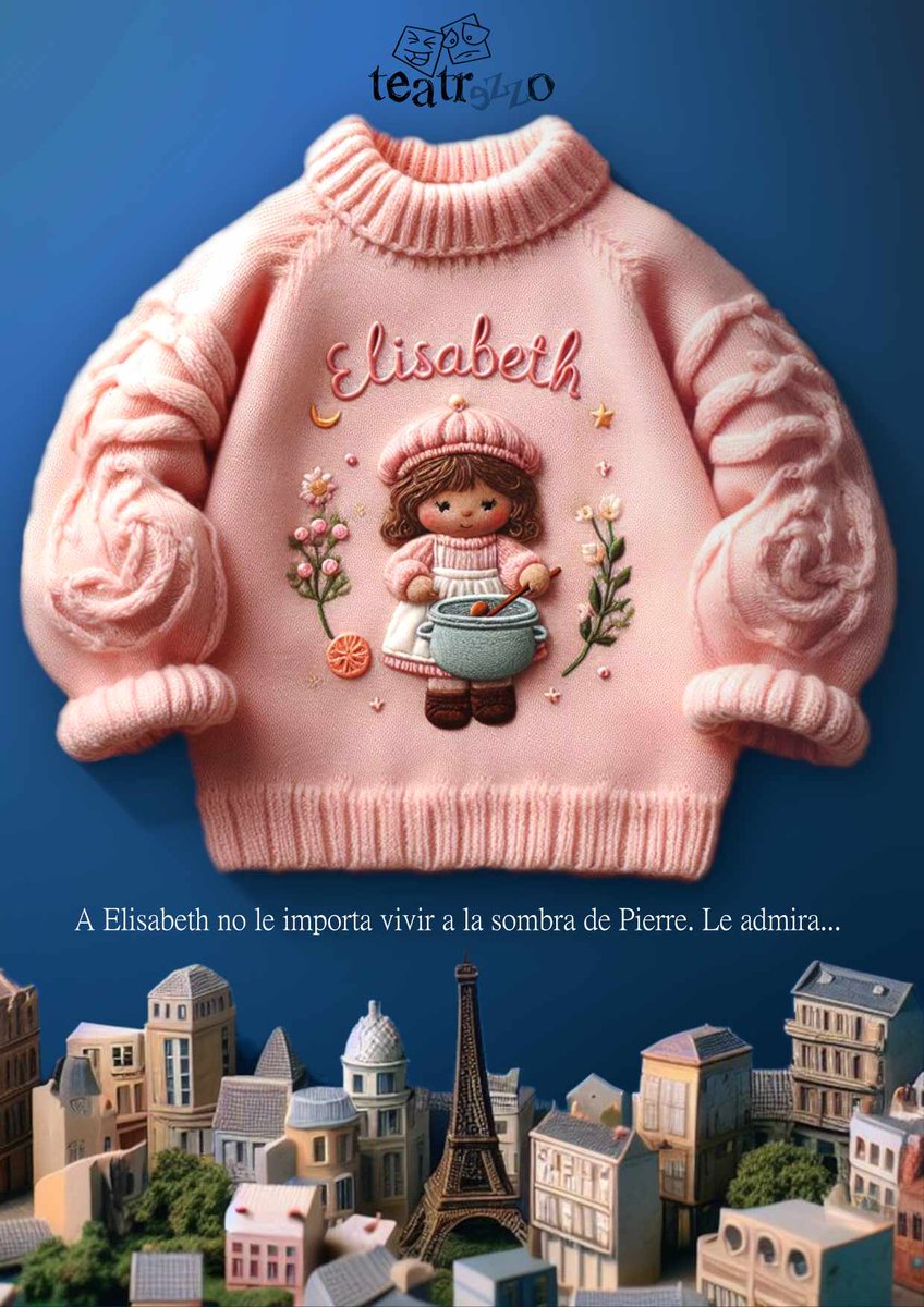 Ya hemos conocido un poco más a Vincent. Ahora es el turno de Elisabeth. El 25 de mayo en la Sala Borja de Valladolid #VuelveTeatrezzo con la obra El Nombre.