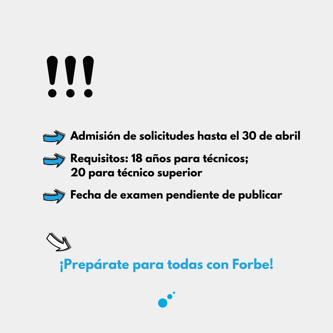 #FP · ¡Importante! #Galicia volverá a celebrar pruebas libres para obtener títulos de Formación Profesional.   

👩‍⚕️🔝Además, como novedad, ¡tendrás la posibilidad de obtener títulos del ámbito sanitario!

En Forbe queremos acompañarte en esta aventura, ¿te sumas? 🤗

#Formacion