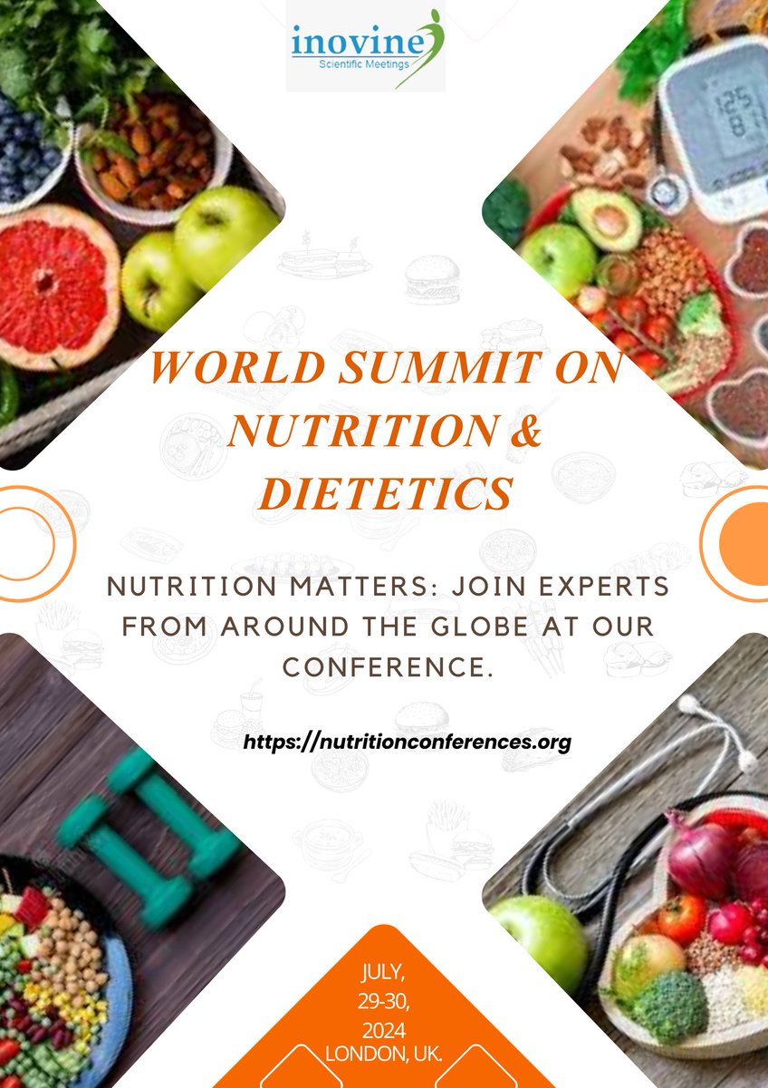 For Details: nutritionconferences.org 

#nutritionanddietetics #nutritionist #dietitian #wsnd2024 #conference2024 #researchers #CallForAbstracts #nutritional