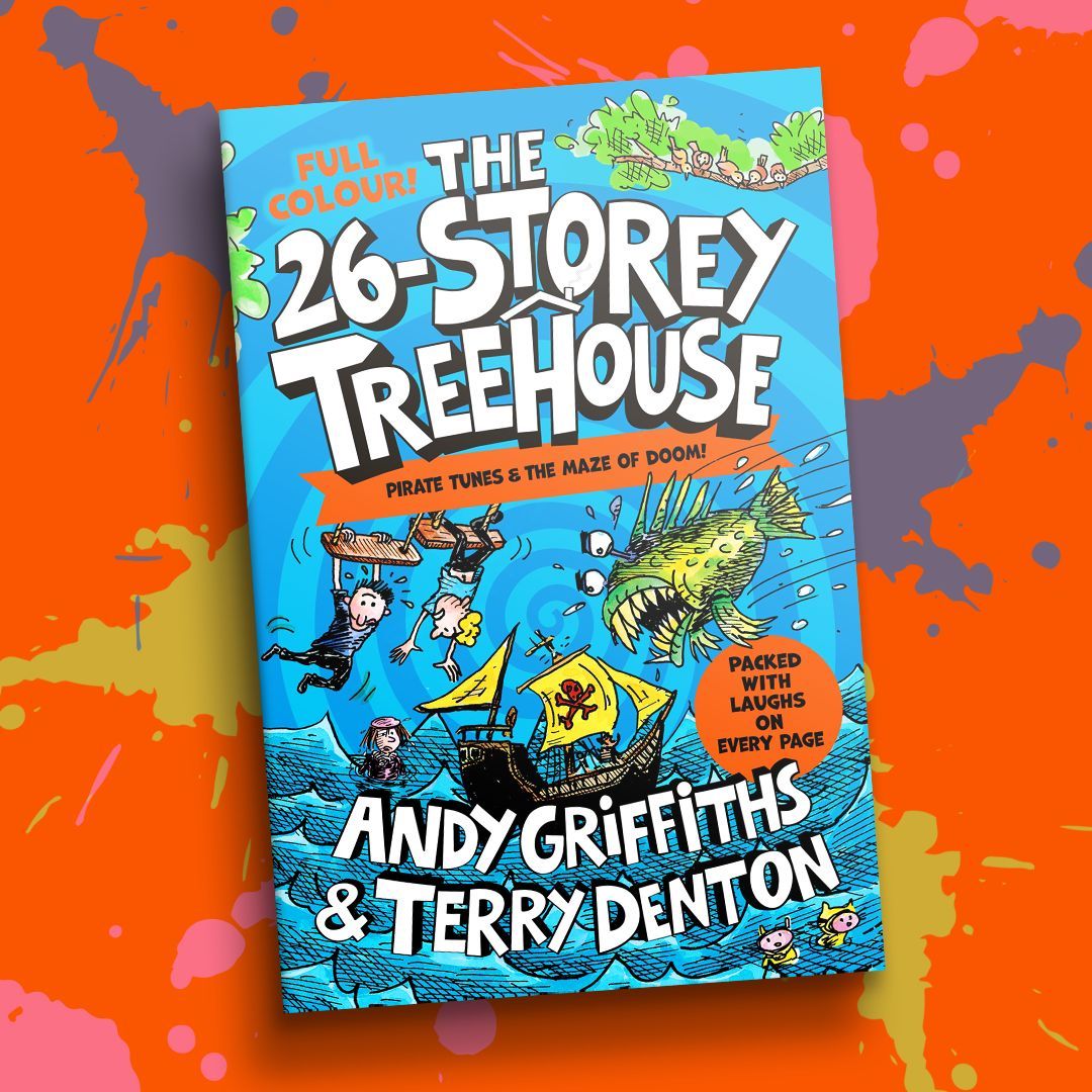 Available now in full colour! The 26-Storey Treehouse is the second book in Andy Griffiths and Terry Denton's bestselling and laugh-out-loud Treehouse series. Perfect for fans of Dog Man and Bunny vs Monkey.