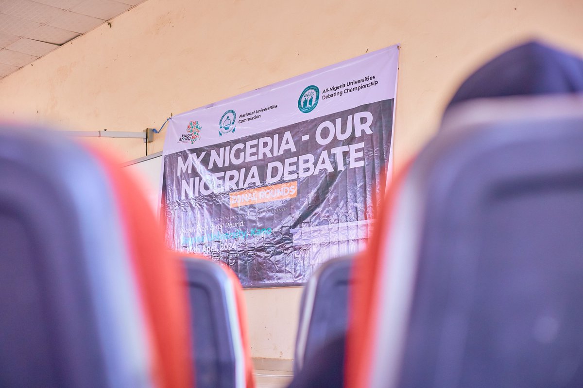 Yesterday, the North-West zonal round of the #MyNigeriaDebate was held in Kano with 4 schools participating: Bayero University Kano; Federal University, Dutse; the Kebbi State University & the Yusuf Maitama Sule University.