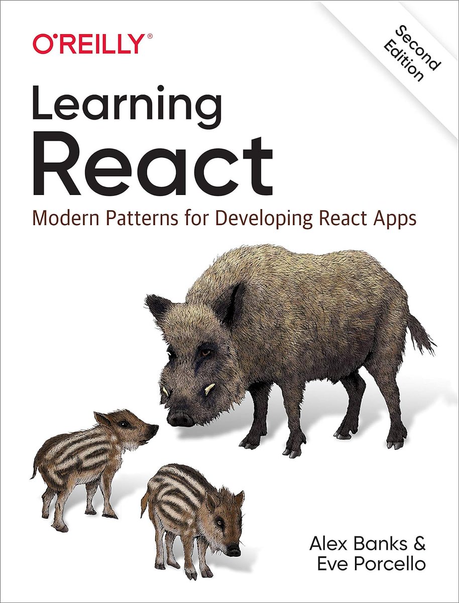 Learning React: Modern Patterns for Developing React Apps amzn.to/3UhDjZg

#nextjs #react #reactjs #js #programming #developer #programmer #coding #coder #webdev #webdeveloper #webdevelopment #softwaredeveloper #computerscience
