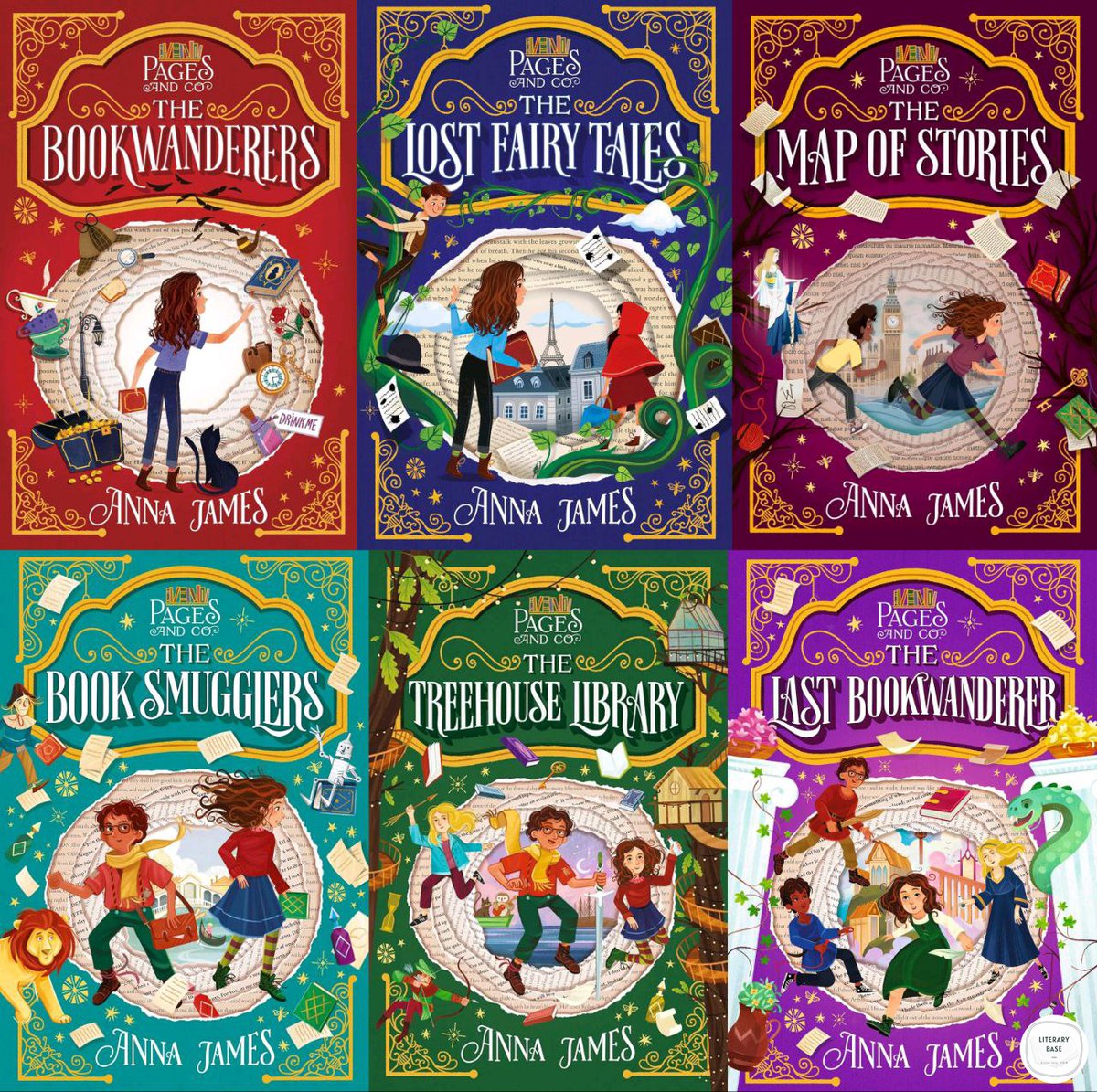 IF YOU ARE A BOOKISH NERD LIKE ME, I FOUND A PERFECT MIDDLE-GRADE SERIES FOR US!!!

Pages and Co. ini mengambil inspirasi dari fairytale² yang kita kenal dari kecil, bahkan tokoh²nya bakal makes an appearance di bukunya, nemenin Tilly (karakter utama). Contoh: di buku  (cont..)