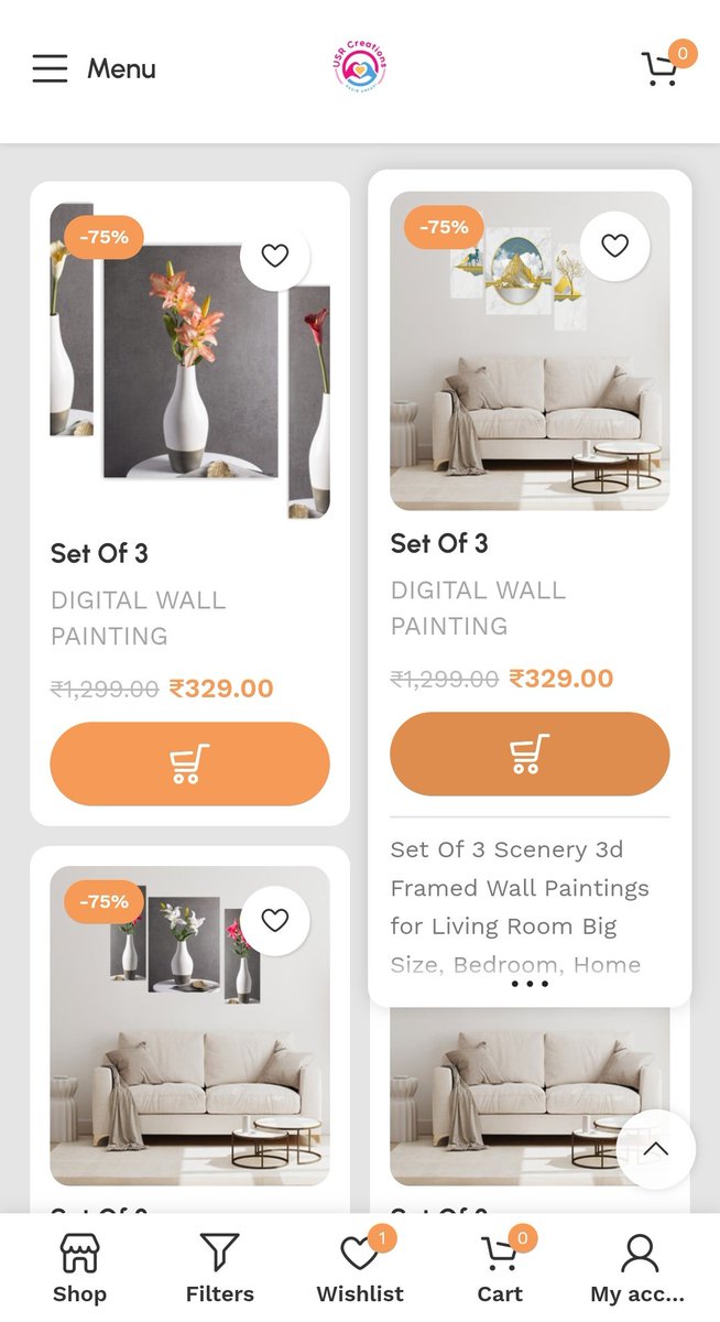 USR_Creations's tweet photo. Free shipping and fast delivery with USR Creations.
#USRCreations | #Amazon | #shopping | #Flipkart | #Ebay | #Trending  | #TwitterShopping https://t.co/pKY4zYRFCK