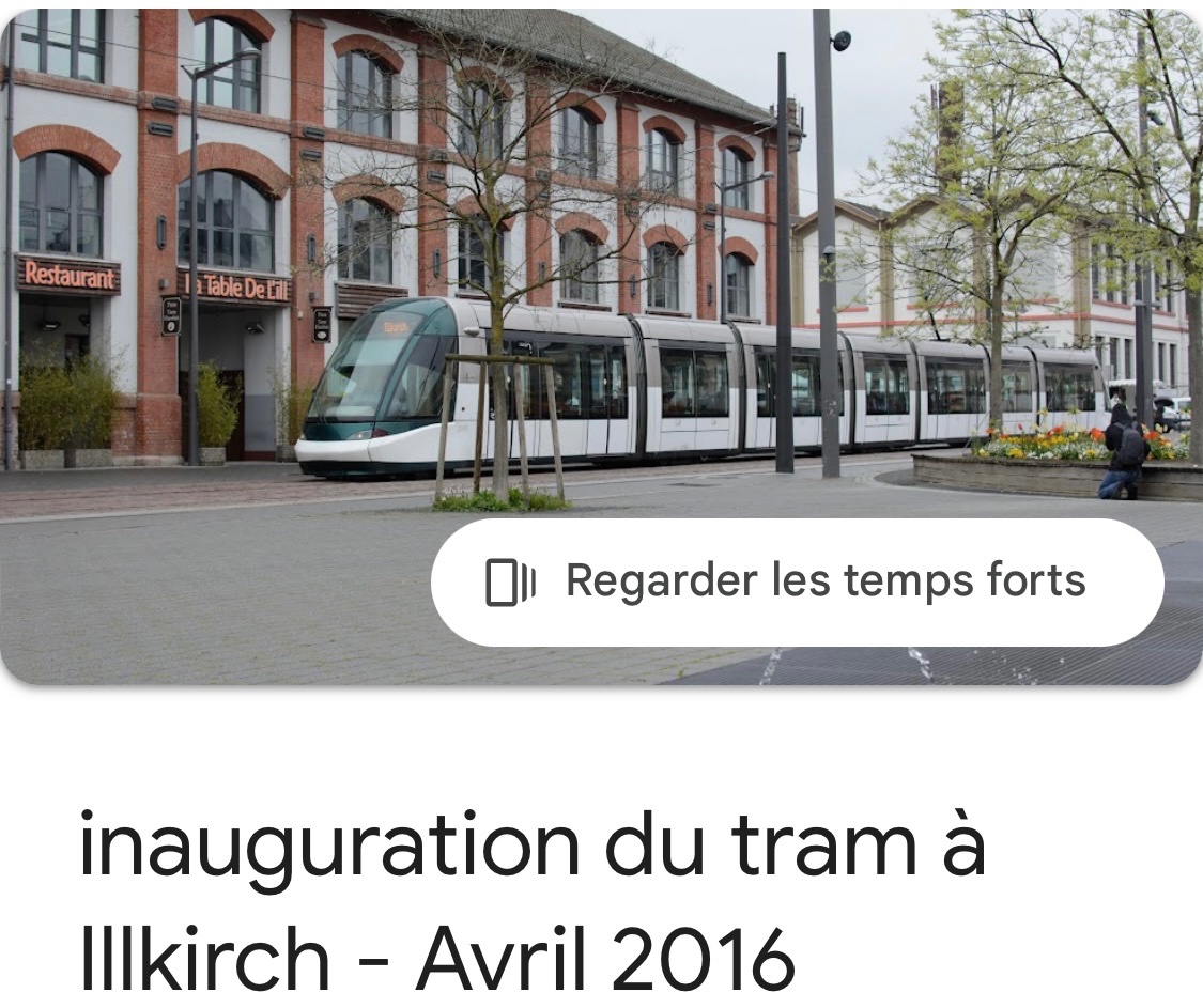 Inauguration du tram vers Illkirch en 2016. Dans les agglomérations de l’EMS Nord, trente années plus tard, l’esquisse d’un tram prend enfin forme, malgré les oppositions d’un autre temps. Peut être souhaitent ils un métro ?