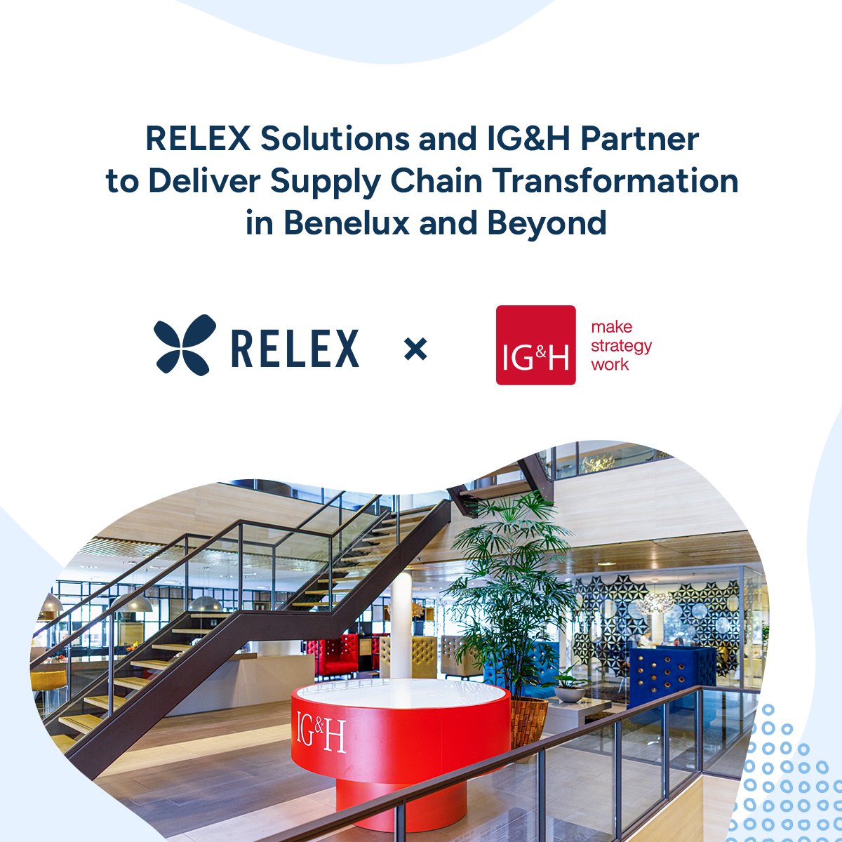 RELEX Solutions and IG&H are partnering to transform supply chains in Benelux and beyond! 🚀 bit.ly/4d6MnJf