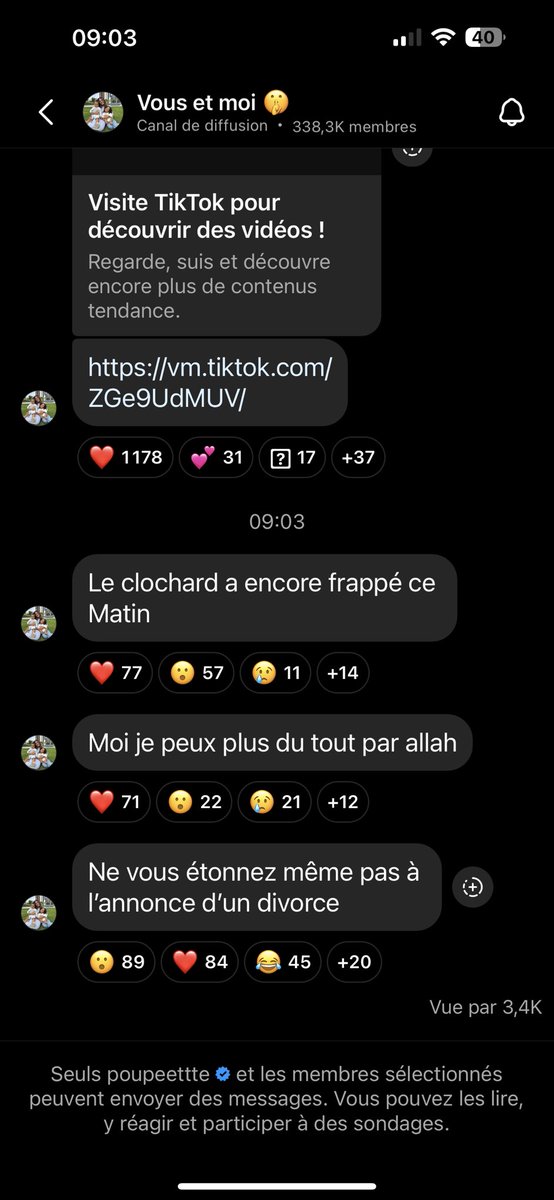 M___pscl's tweet photo. Trop tard , on est trop rapide pour toi 🤣 #poupettekenza https://t.co/Le7Vii8fdu