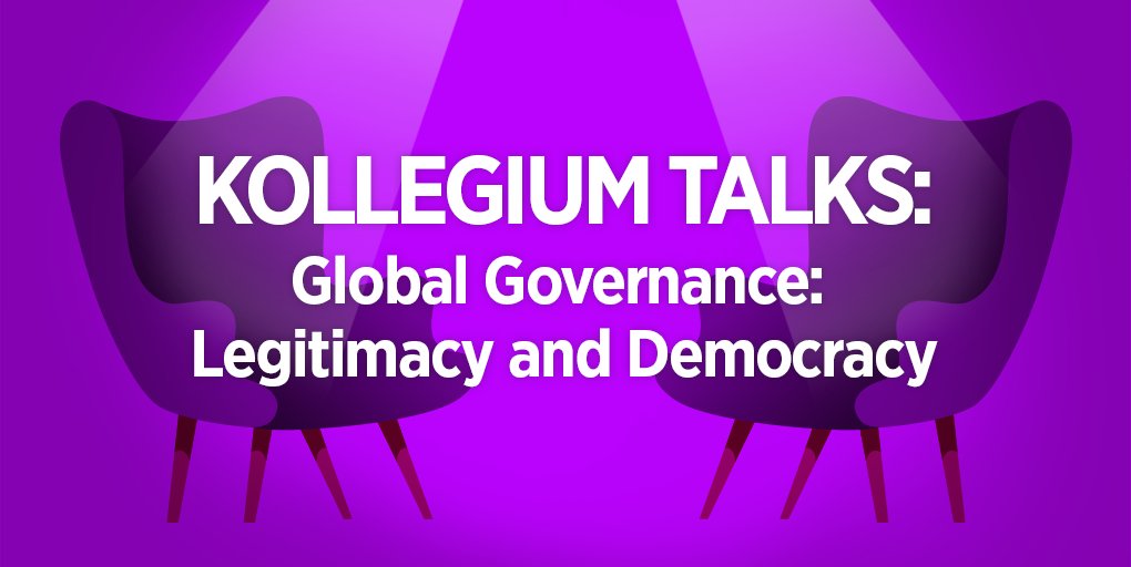 TODAY: Kollegium Talks – Global Governance: Legitimacy and Democracy, with Nicole Hassoun, Jan Klabbers, @DSchlosberg & Ukri Soirila @tiedekulma /Think Corner Stage at 5:00 pm (EET) and online! helsinki.fi/en/helsinki-co…
