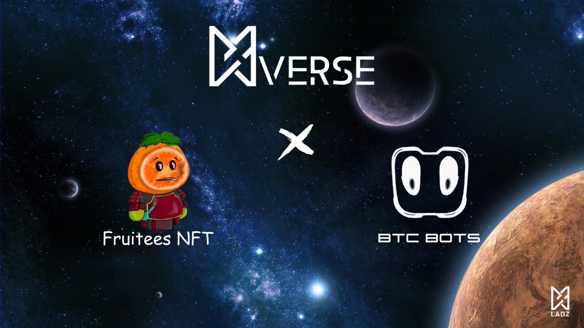 🧵 C3VERSE

Partnership Announcement! 🎉

We're thrilled to announce our partnership with <a href="/FruiteesNFT/">FRUITEES NFT</a> and <a href="/BTCbotsSOL/">BTC Bots | FREE MINT</a> NFT projects 🍊🤖