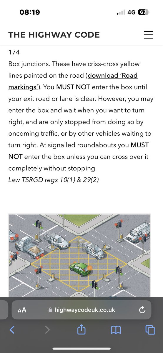 LiamLF88's tweet photo. @theJeremyVine @metpoliceuk A little bit of light reading for you…. 

Look where you stop to where you should of stopped https://t.co/Cl7Z4DO8PL